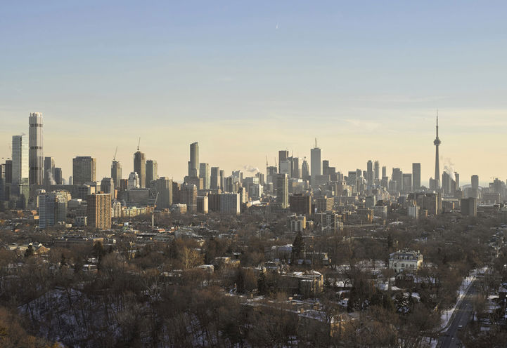 View from the One Condos
