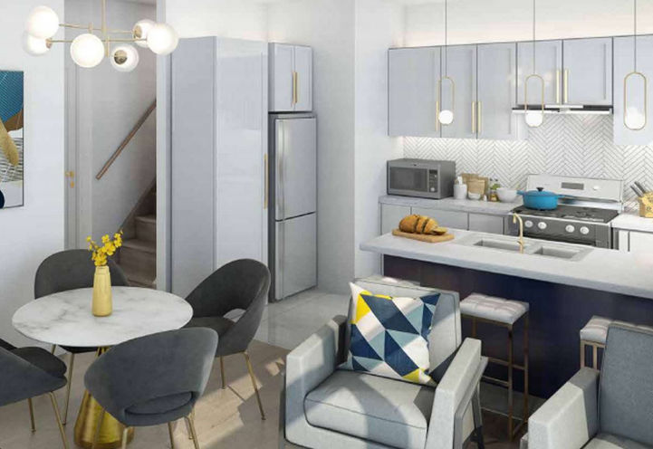 One Place Gardens Kitchen and Dining Area