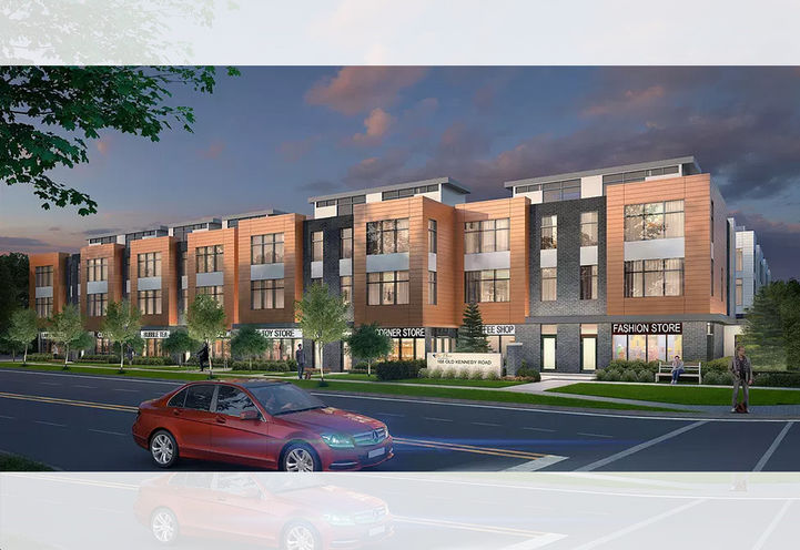 One Place Gardens Towns Street Fronting Towns Exterior View