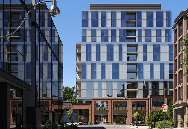 One Roxborough West Condos Street View of Building Exteriors