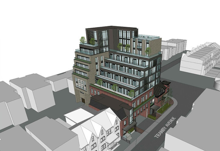 One Ten Avenue Road Condos Bird's Eye View of Exteriors