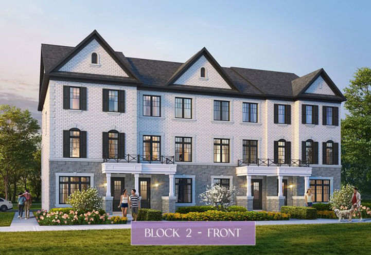 Orchid Square Towns - Exterior View of Units in Block 2