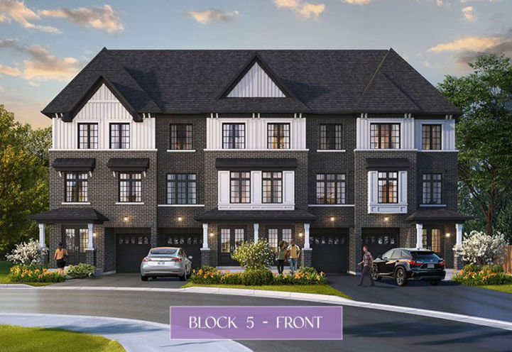 Orchid Square Towns - Exterior View of Units in Block 5