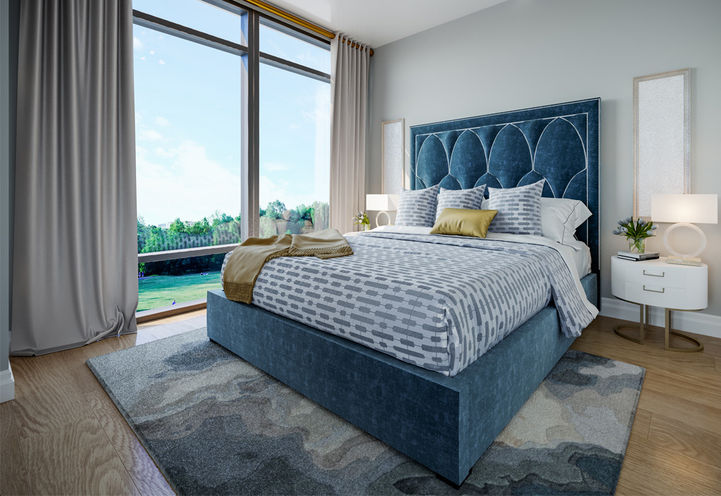 2 Bedroom Interior of ORO at Edge Towers
