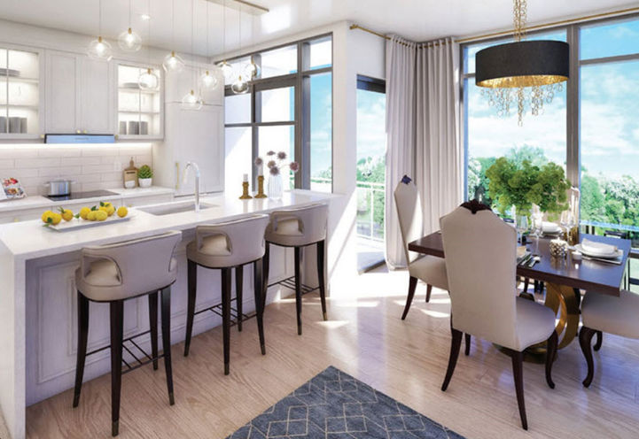 Suite Interior with Balcony View, Oro at Edge Towers