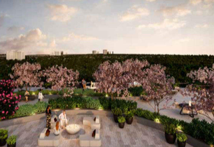 Upper Rooftop Terrace with Alfresco BBQ at ORO Edge Towers