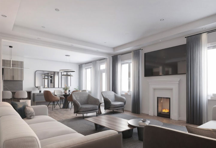 Palmetto Homes Open Concept Living Space