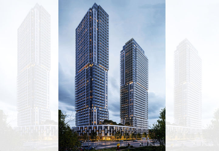 Pangea Condos Exterior View of Towers