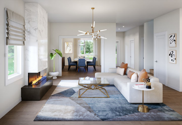 Panorama Homes Milton- Family Room