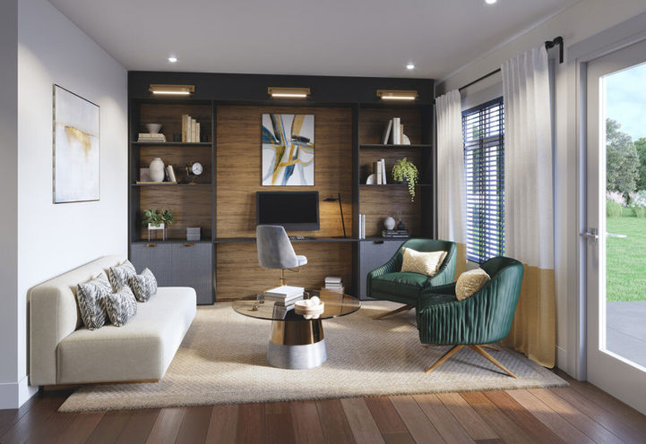 Panorama Homes Milton Grand View Collection Family Room