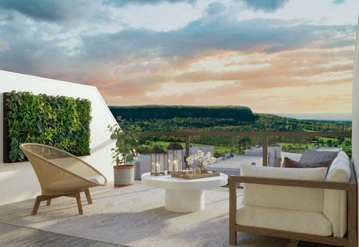 Panorama Homes Milton Grand View Collection Private Rooftop Terrace