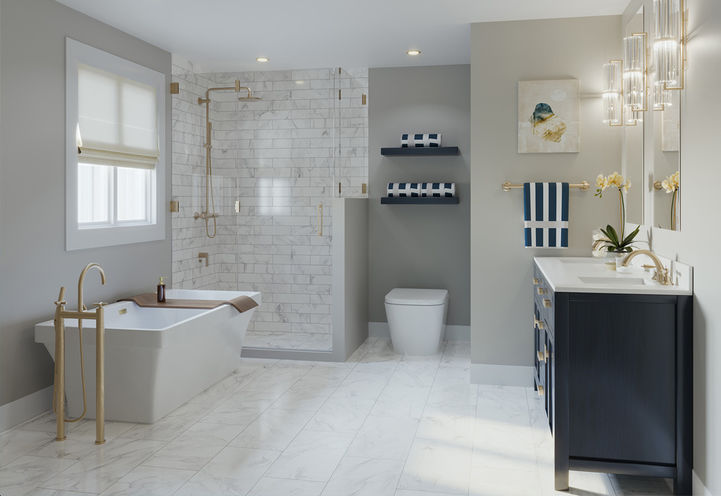 Panorama Homes Milton Mountain View Collection Bathroom