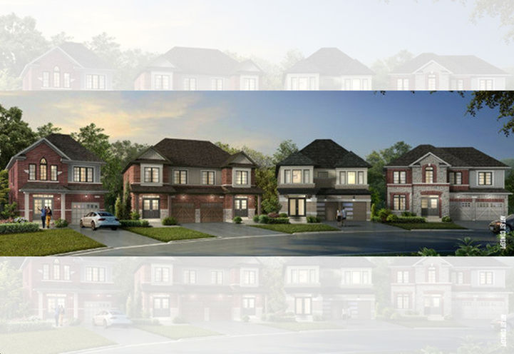 Panorama Homes Milton -  Streetscape View at Dusk