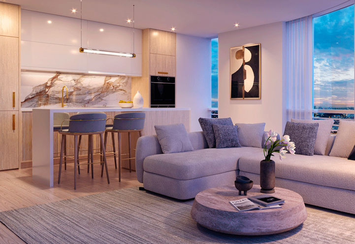 Park Place Condos Living Space