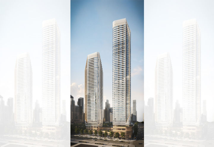 Park Place Condos in Vaughan Exterior View of the Towers