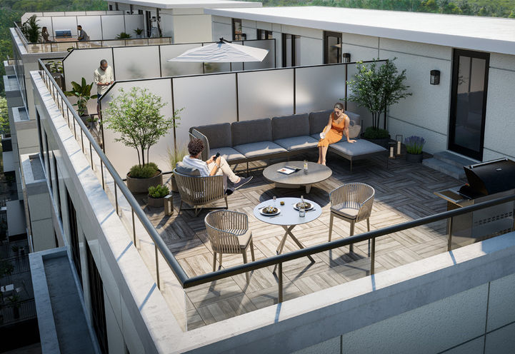 ParkHaus Urban Towns Private Rooftop Terrace