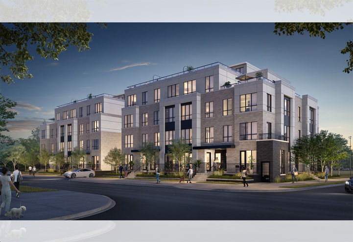 ParkHaus Urban Towns Streetscape View of Exteriors