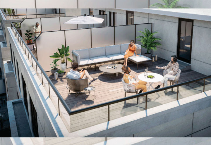 ParkHaus Urban Towns Terrace View