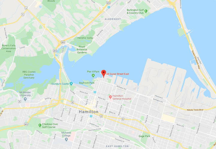 Pier 8 Condos Located at 44 Guise St E, Hamilton