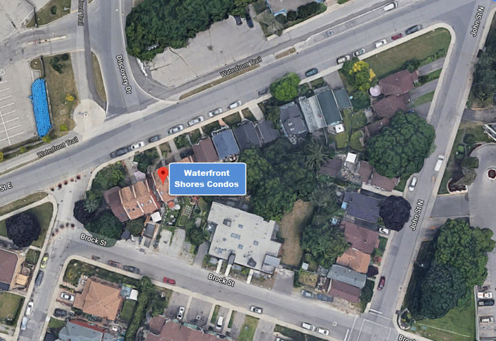 Planned Location of upcoming Pier 8 Condos