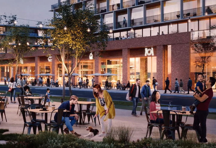 Sundown View of Pier 8 Condos