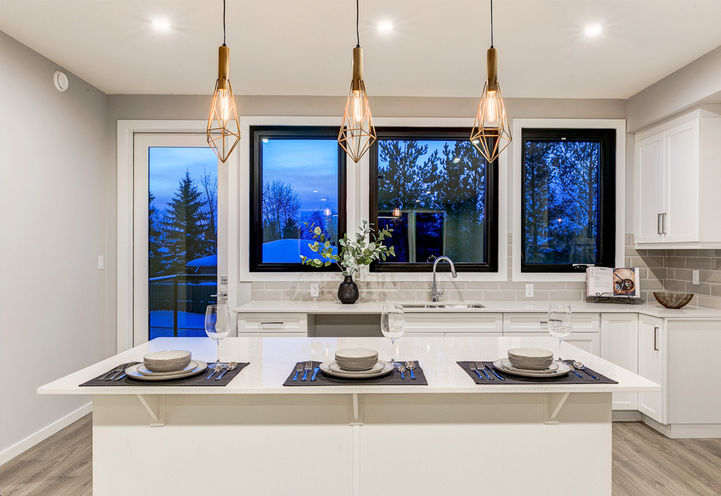 Pivot Towns Edmonton Kitchen with Island