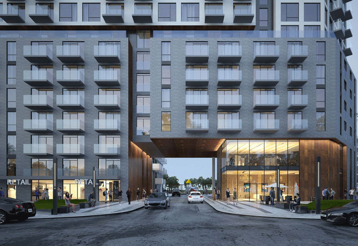 Place on The Go Condos 2- Ground Level Exterior View