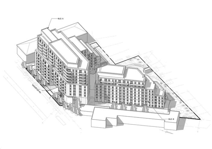 Massing Diagram, Place On The Go Condos

