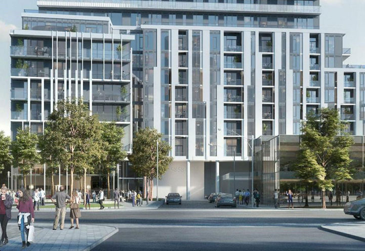 Plaza On Yonge Condos Early Podium Design