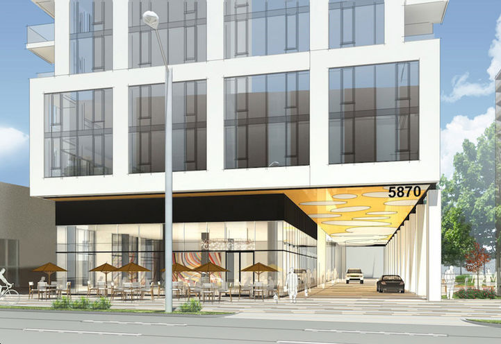 Plaza On Yonge Condos Original Podium Design