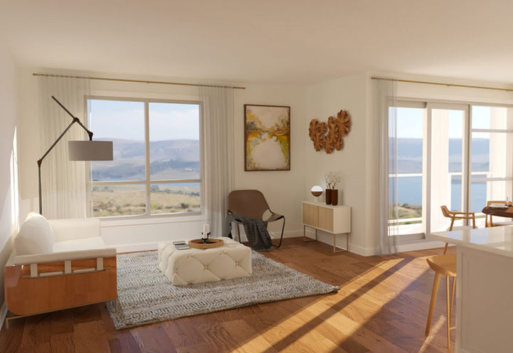 Port Picton Condos Living Area