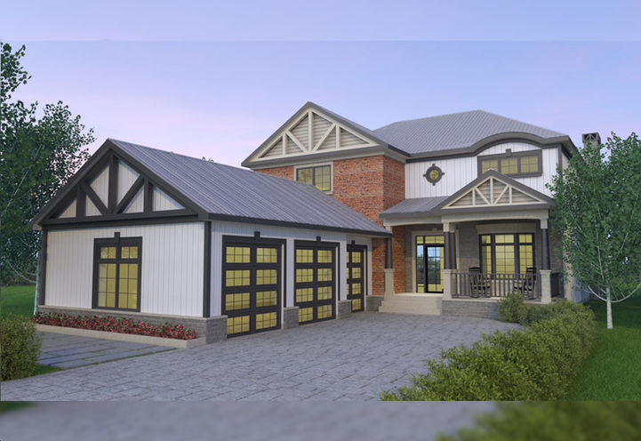 Port Picton Homes Exterior view of the Habour Model