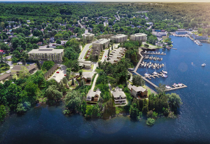 Port Picton Site Location Aerial View