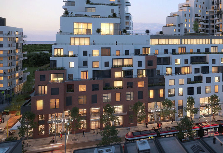 QA Condos,  Building Exterior View at Queen Street