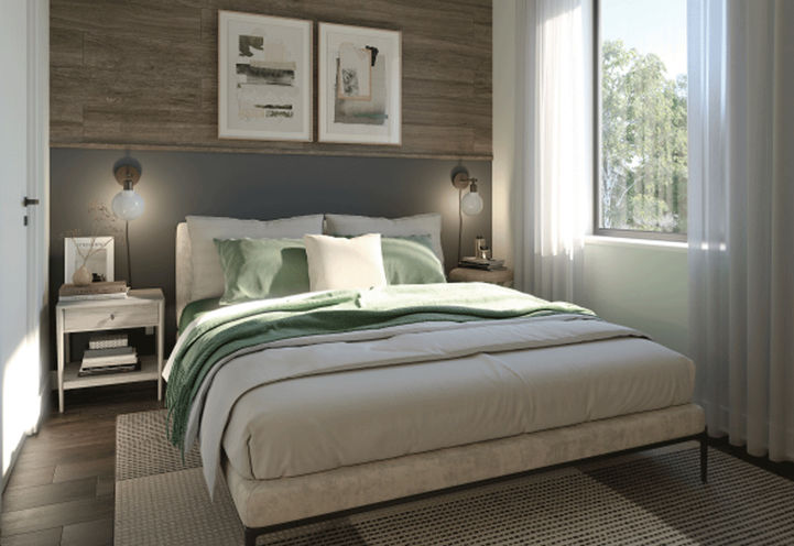 QA Condos, Cottage Collection Bedroom Suite Interior