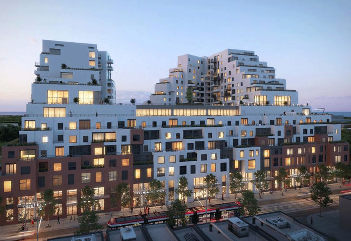 QA Condos, Queen Street View looking South