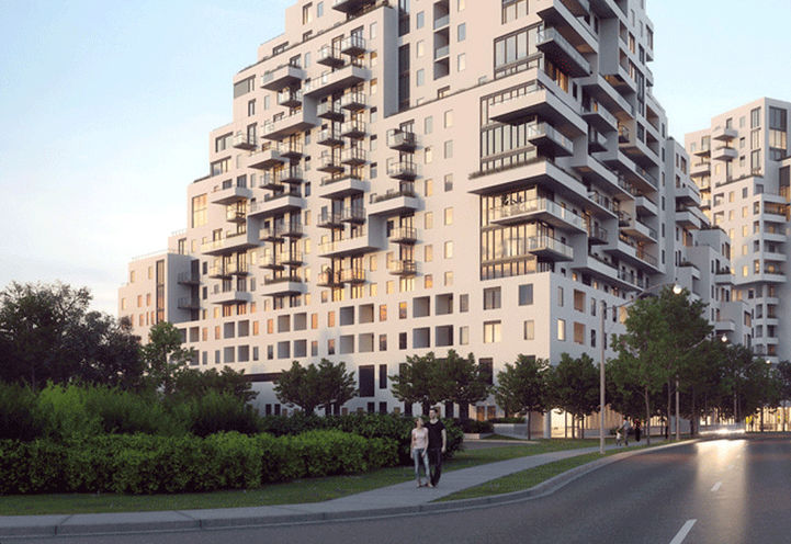 QA Condos, Street View at Queen St E & Coxwell Ave