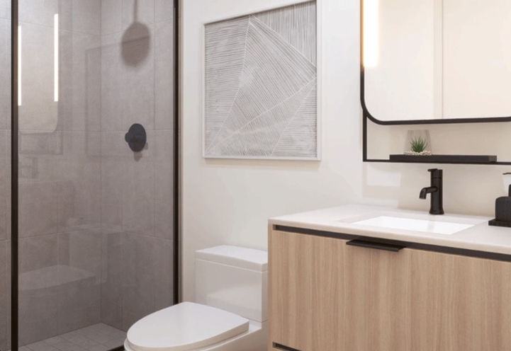 QA Condos Suite Bathroom