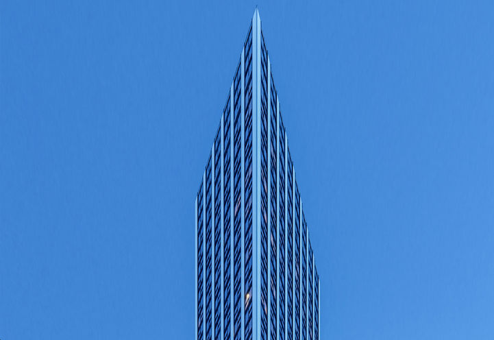 Queen Church Condos Exterior View of Upper Levels