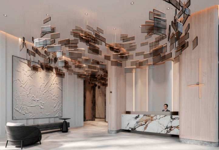 Queen Church Condos Lobby