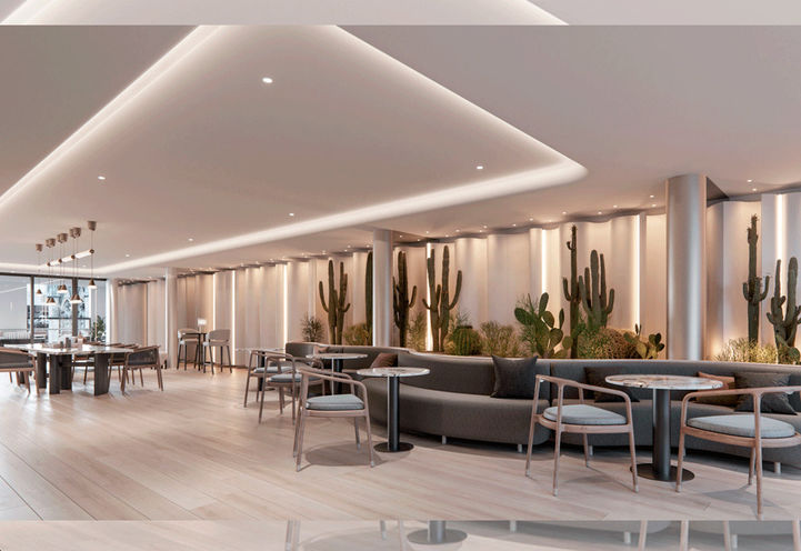 Queen Church Condos Lounge Amenity