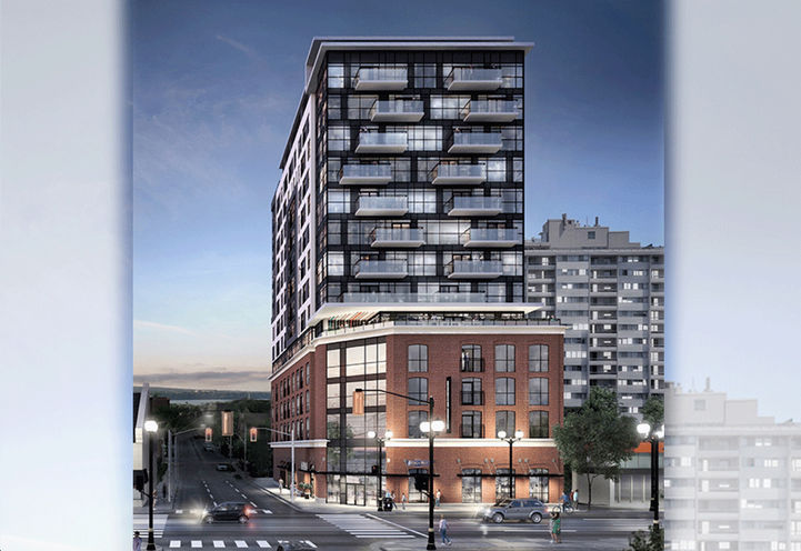 Radio Arts Condos Aerial Exterior View