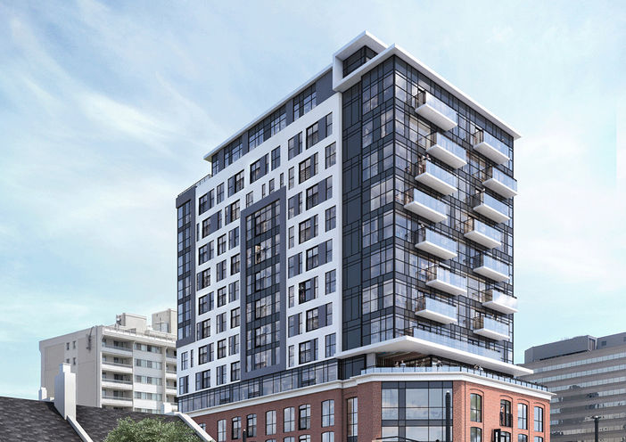 Radio Arts Condos Top Exterior View