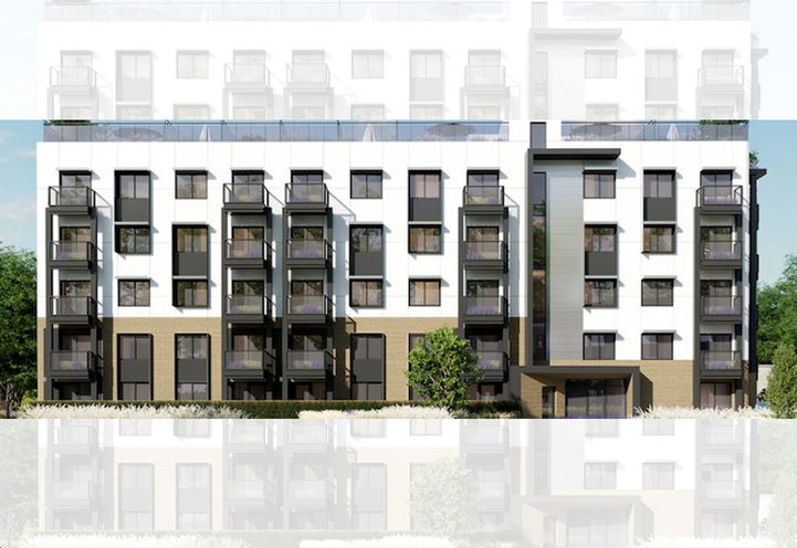 Rainwater Condos Front View of Condo Exteriors