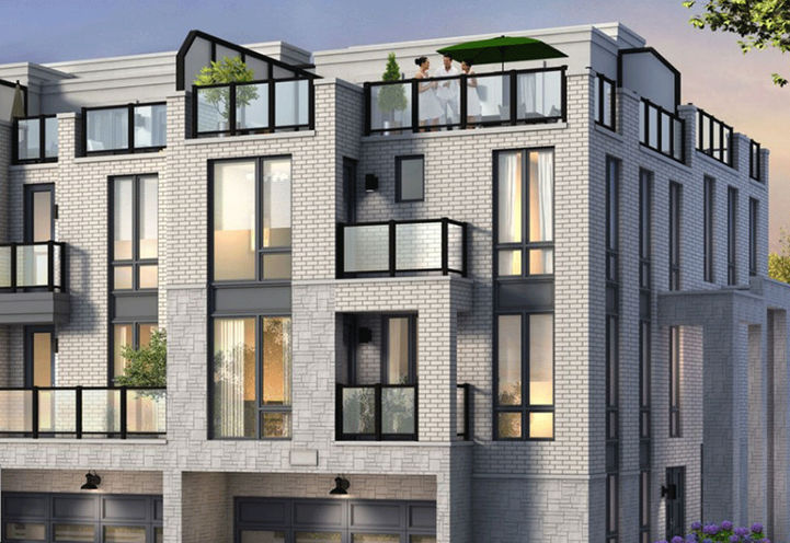 Richmond Hill Grace Towns- Rooftop Terrace