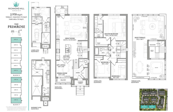 Richmond Hill Grace Towns - The Primrose