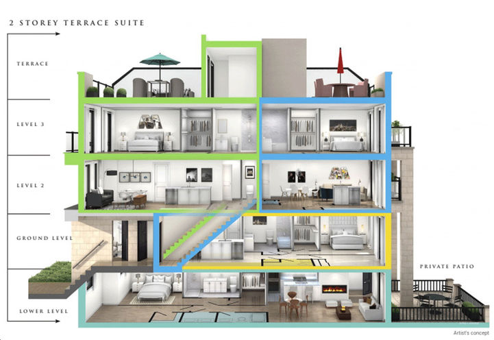 Richmond Hill Grace Two Storey Model Dollhouse