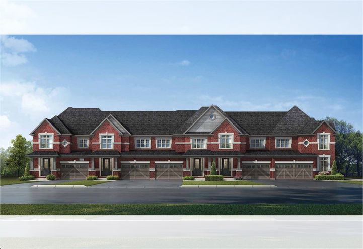 South Bay at River's Edge Exterior View of Townhome Units