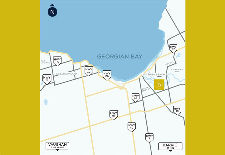 South Bay at River's Edge Map View of Project Location