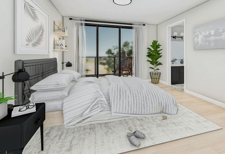 Riverwalk Niagara Condos- Bedroom Suite Interior